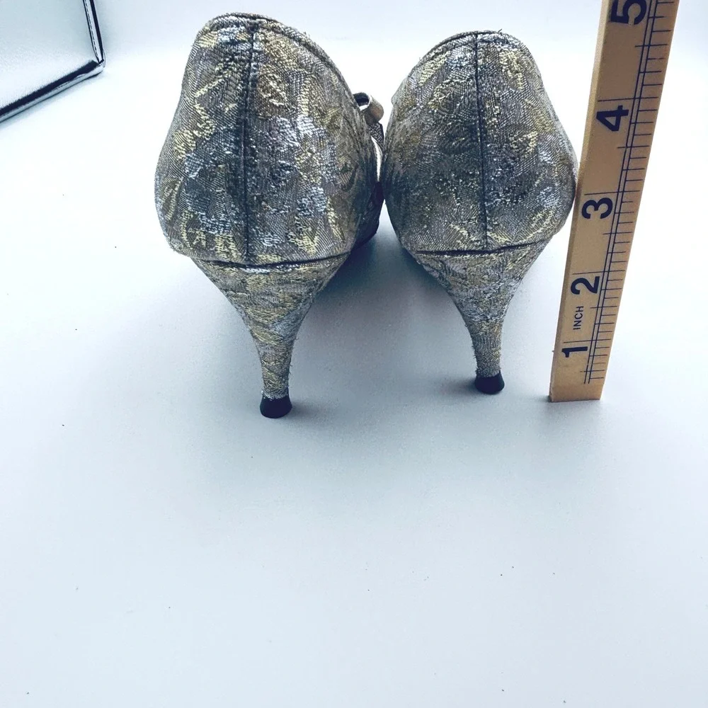 ANTIQUE 1910s-1920s Edwardian/Flapper Heels Shoes